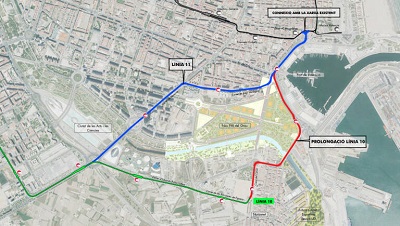 A informaci�n p�blica los proyectos de la l�nea 11 del tranv�a de Valencia